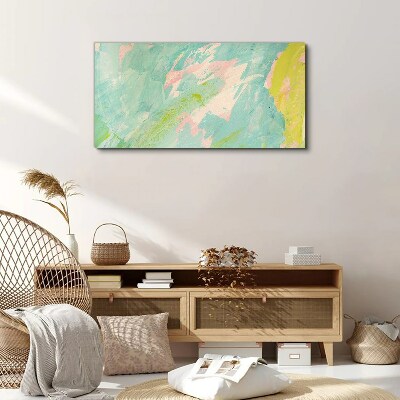 Bild auf leinwand Abstrakte Komposition in Pastellfarben