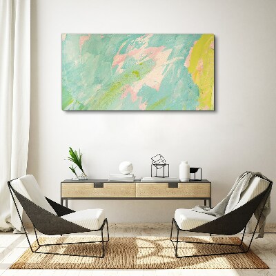 Bild auf leinwand Abstrakte Komposition in Pastellfarben