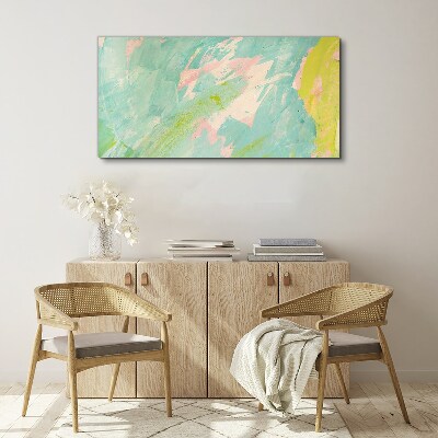 Bild auf leinwand Abstrakte Komposition in Pastellfarben