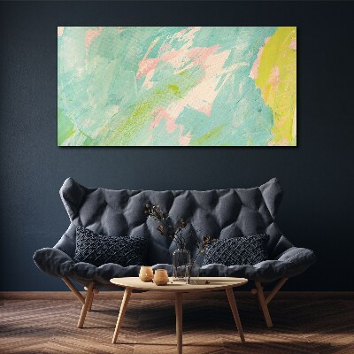 Bild auf leinwand Abstrakte Komposition in Pastellfarben