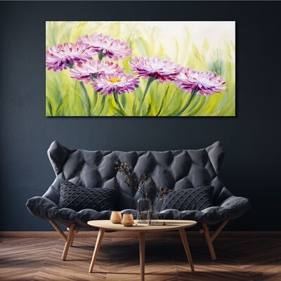 Foto auf leinwand Blumen Pflanzen Gras