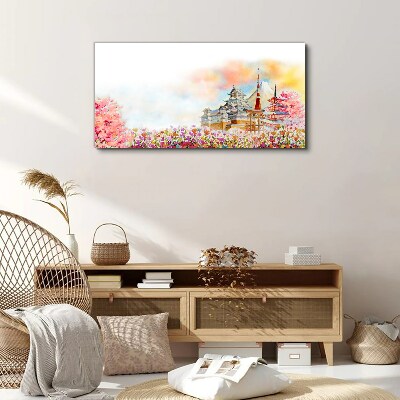 Foto auf leinwand Japanische Frühlingslandschaft