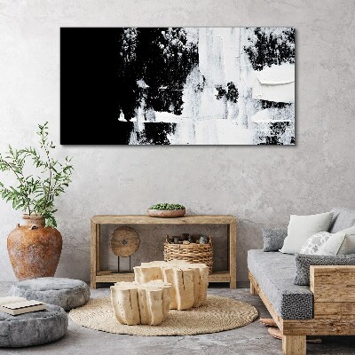 Foto auf leinwand Schwarz-Weiß-Kontrast