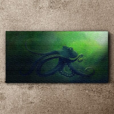 Foto auf leinwand Die geheimnisvolle Welt des Oktopus