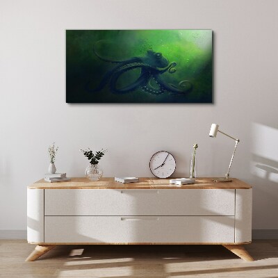 Foto auf leinwand Die geheimnisvolle Welt des Oktopus