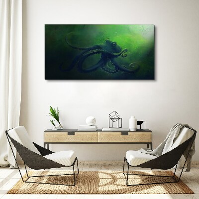 Foto auf leinwand Die geheimnisvolle Welt des Oktopus