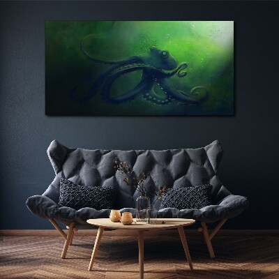 Foto auf leinwand Die geheimnisvolle Welt des Oktopus