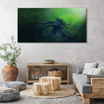 Foto auf leinwand Die geheimnisvolle Welt des Oktopus