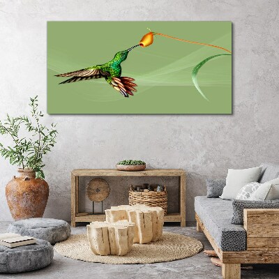 Foto auf leinwand abstrakter Tiervogel
