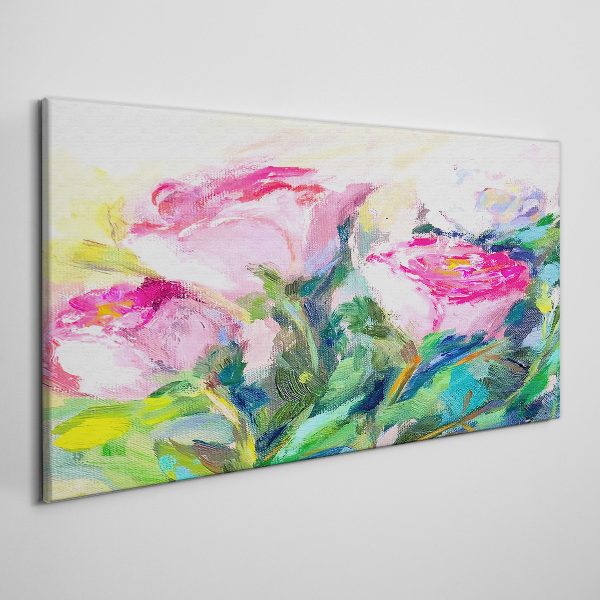 Foto auf leinwand Blumenarrangement in Pastelltönen