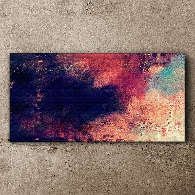 Foto auf leinwand Abstrakte Farblandschaft