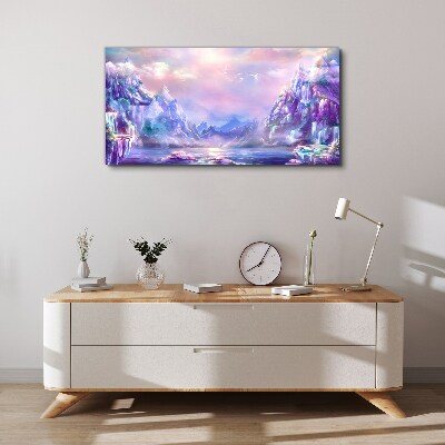 Foto auf leinwand Zauberhafte Berglandschaft