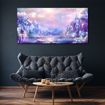 Foto auf leinwand Zauberhafte Berglandschaft
