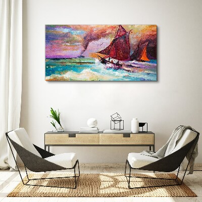 Foto auf leinwand Meeresabenteuer in Farben