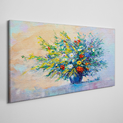 Foto auf leinwand Frühlingsblumenstrauß