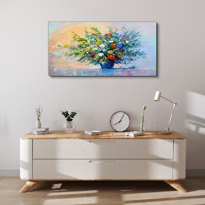 Foto auf leinwand Frühlingsblumenstrauß