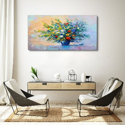 Foto auf leinwand Frühlingsblumenstrauß