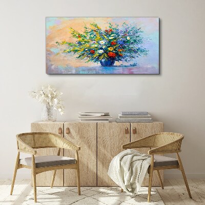 Foto auf leinwand Frühlingsblumenstrauß