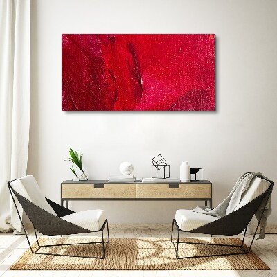 Foto auf leinwand Intensives abstraktes Rot