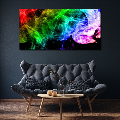 Bild auf leinwand Tanz der farbigen Streifen