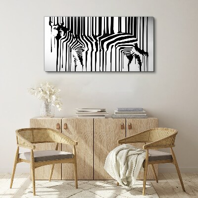 Foto auf leinwand Zebra-Tier