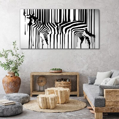 Foto auf leinwand Zebra-Tier