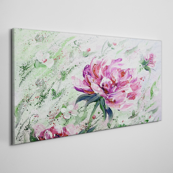 Foto auf leinwand Blumenarrangement in Pastelltönen