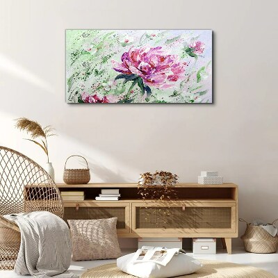Foto auf leinwand Blumenarrangement in Pastelltönen
