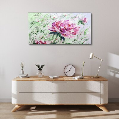 Foto auf leinwand Blumenarrangement in Pastelltönen