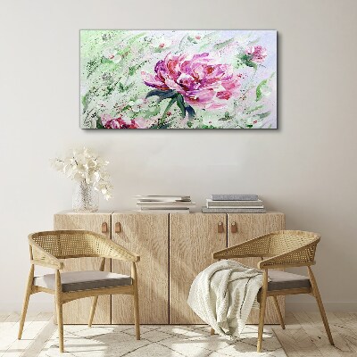 Foto auf leinwand Blumenarrangement in Pastelltönen