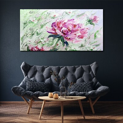 Foto auf leinwand Blumenarrangement in Pastelltönen