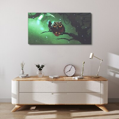 Foto auf leinwand Grüne Nachtrede