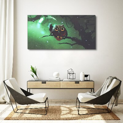 Foto auf leinwand Grüne Nachtrede
