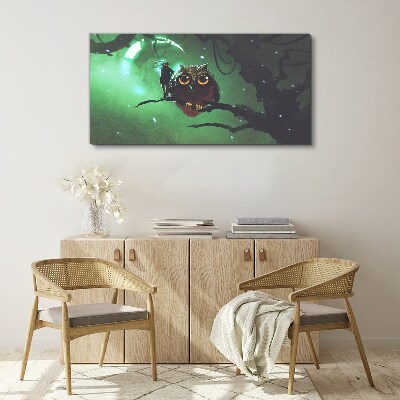 Foto auf leinwand Grüne Nachtrede