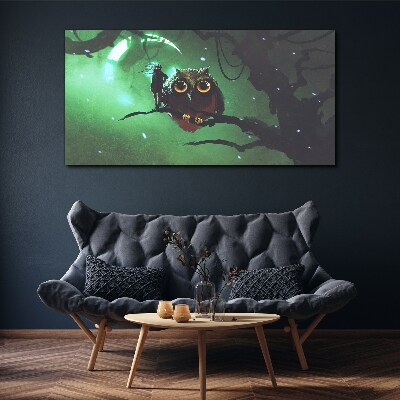 Foto auf leinwand Grüne Nachtrede