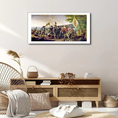 Foto auf leinwand Eroberung der Neuen Welt