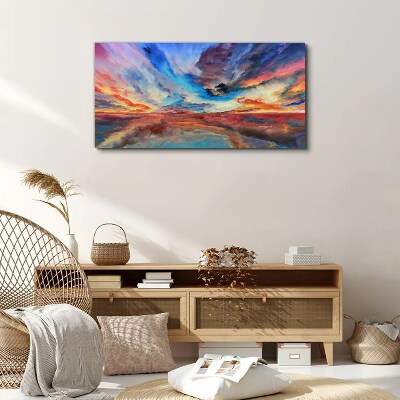 Bild auf leinwand Moderne Wolken