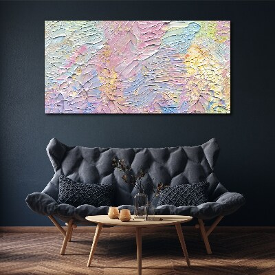 Foto auf leinwand Pastellblumen in Bewegung