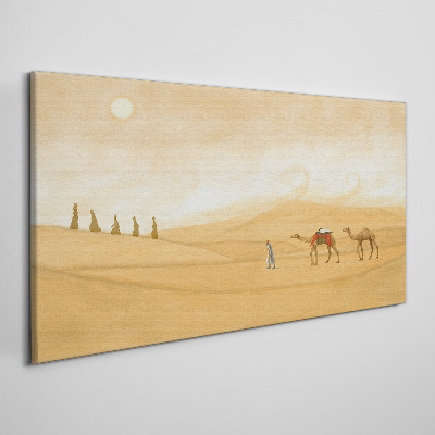 Foto auf leinwand Reise durch die Wüste