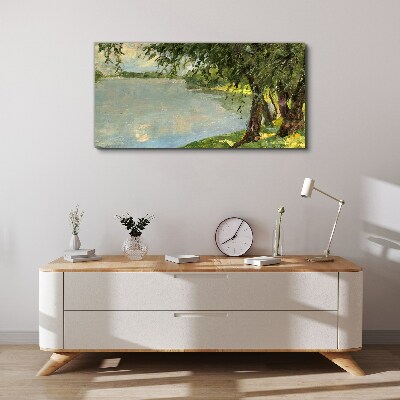 Foto auf leinwand Frieden am Fluss