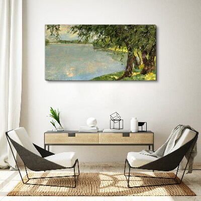Foto auf leinwand Frieden am Fluss