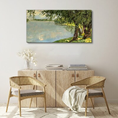 Foto auf leinwand Frieden am Fluss