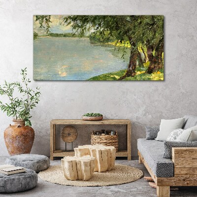 Foto auf leinwand Frieden am Fluss