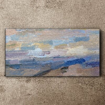 Foto auf leinwand Friedlicher Himmel über dem Meer