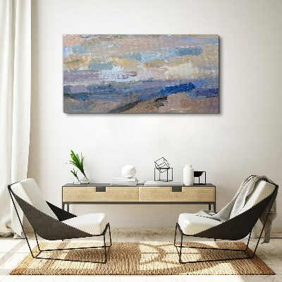 Foto auf leinwand Friedlicher Himmel über dem Meer