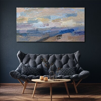 Foto auf leinwand Friedlicher Himmel über dem Meer