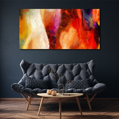 Foto auf leinwand Intensive Farben der Abstraktion
