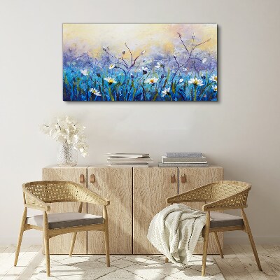 Wandbild Blumen malen