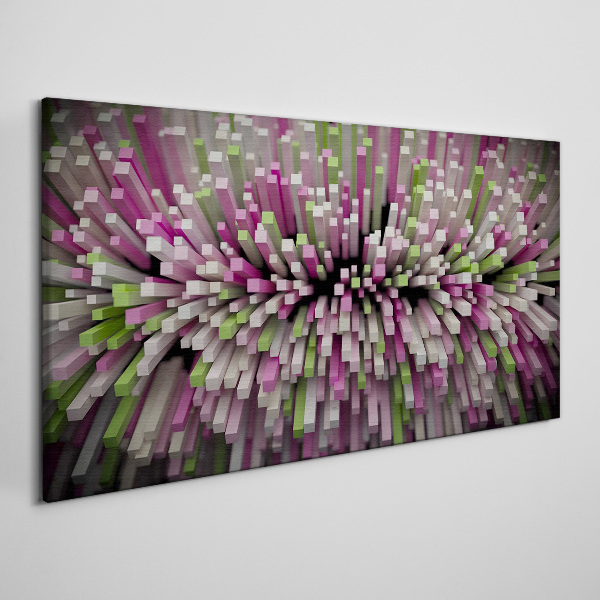 Foto auf leinwand Geometrische Farbexplosion