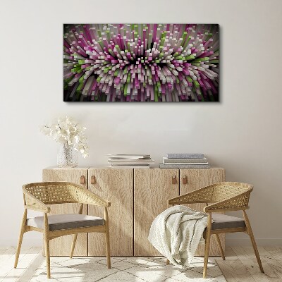 Foto auf leinwand Geometrische Farbexplosion